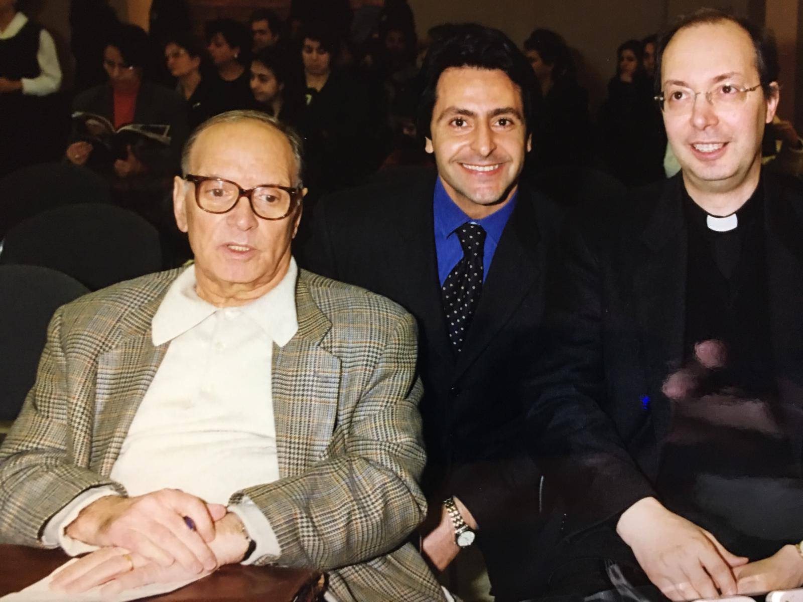 Ennio Morricone, Fabio Gallo, Don Marco Frisina, Premio Michelangelo