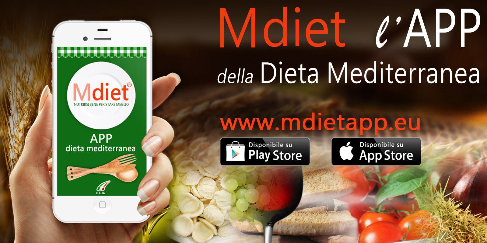 MDiet l'App della Dieta Mediterranea